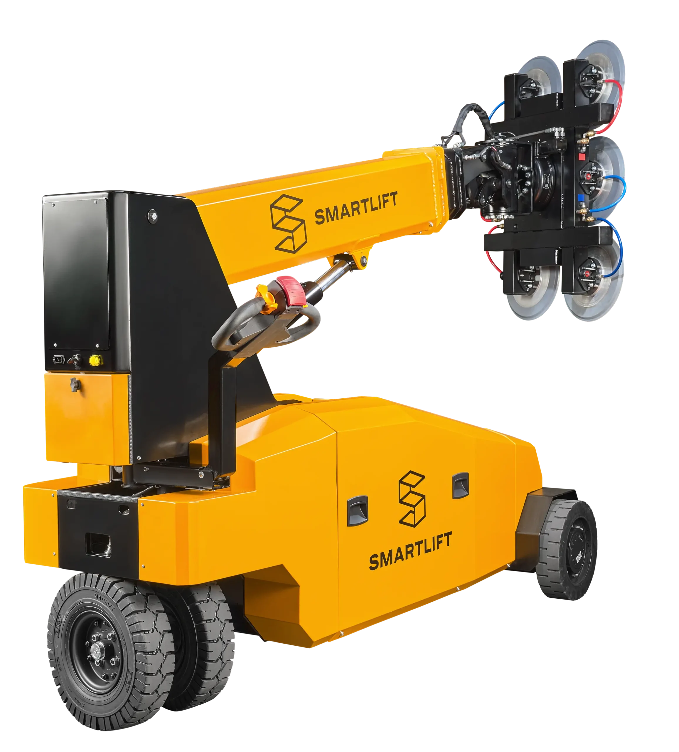 The pivotable yoke on the SLX 2000.