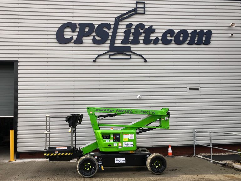 A cherry picker from CPSLift.com's hire fleet.