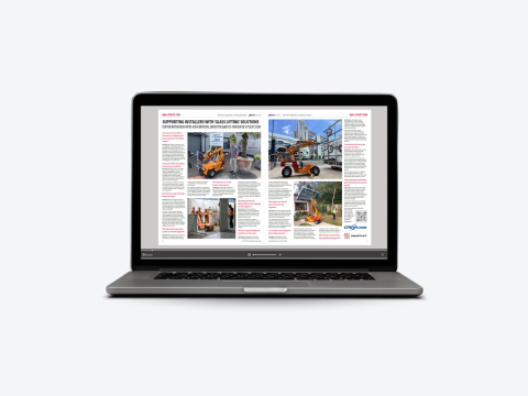 A screenshot of CPSLift.com's editorial feature in Glass News.