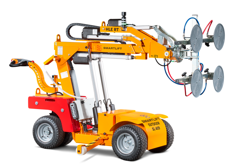 The next generation SL 409 Outdoor glazing robot from Smartlift.