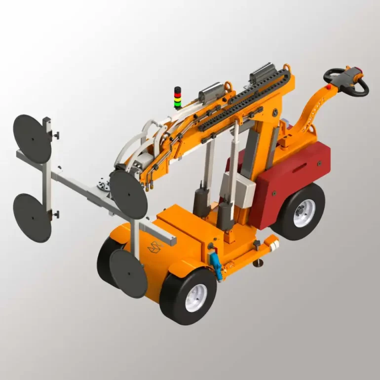 The SL 609 HLE RT Outdoor glazing robot from Smartlift.