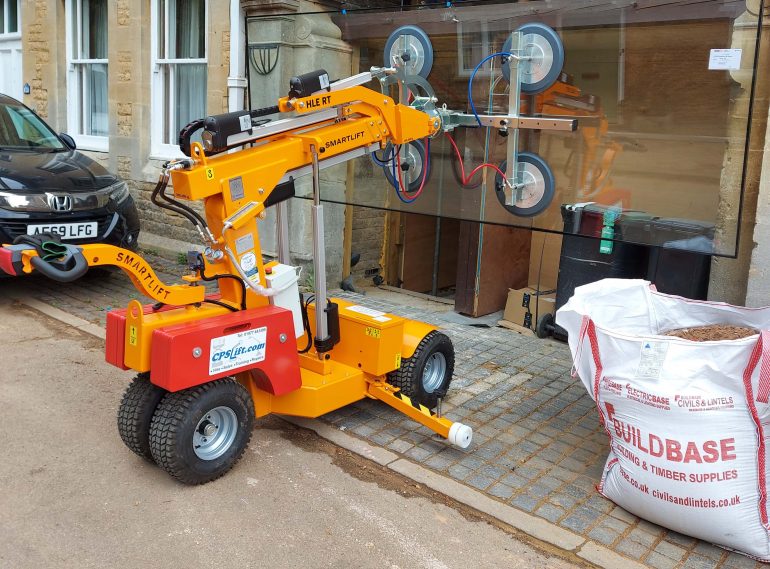 Smartlift glazing robot hire and lease.